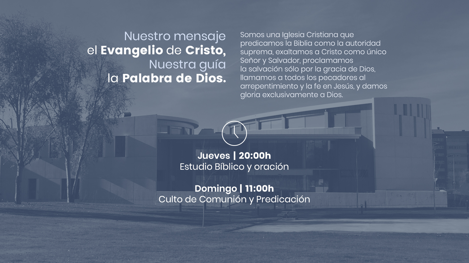 Iglesia Evangélica de León – Nuestro mensaje el Evangelio de Cristo.  Nuestra guía, la Palabra de Dios.